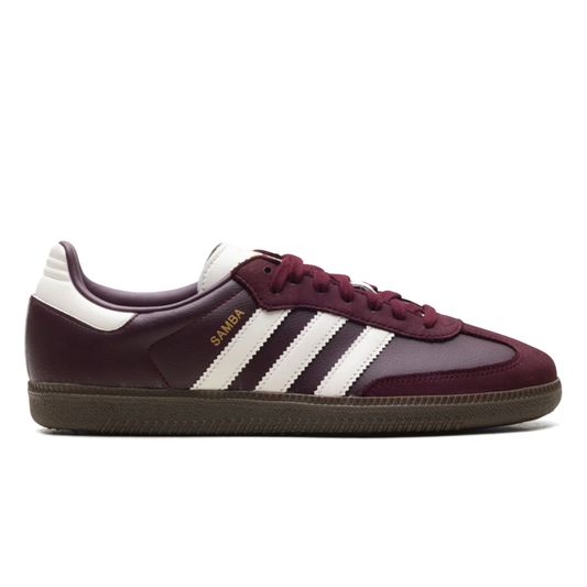 Adidas Samba OG WMNS "Maroon Off White Gum"