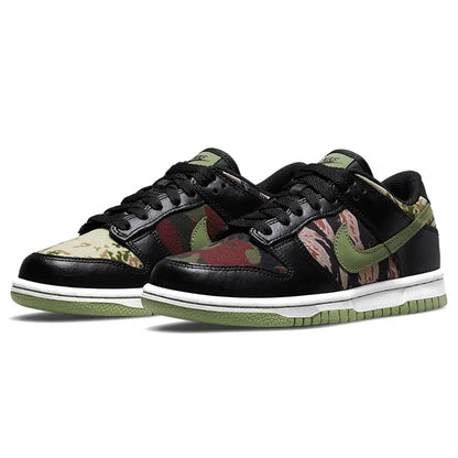 Nike Dunk Low SE Sail Crazy-Camo (Left UK 7.5, Right UK 6.5)