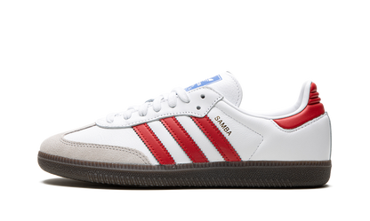 Adidas Samba OG White Scarlet