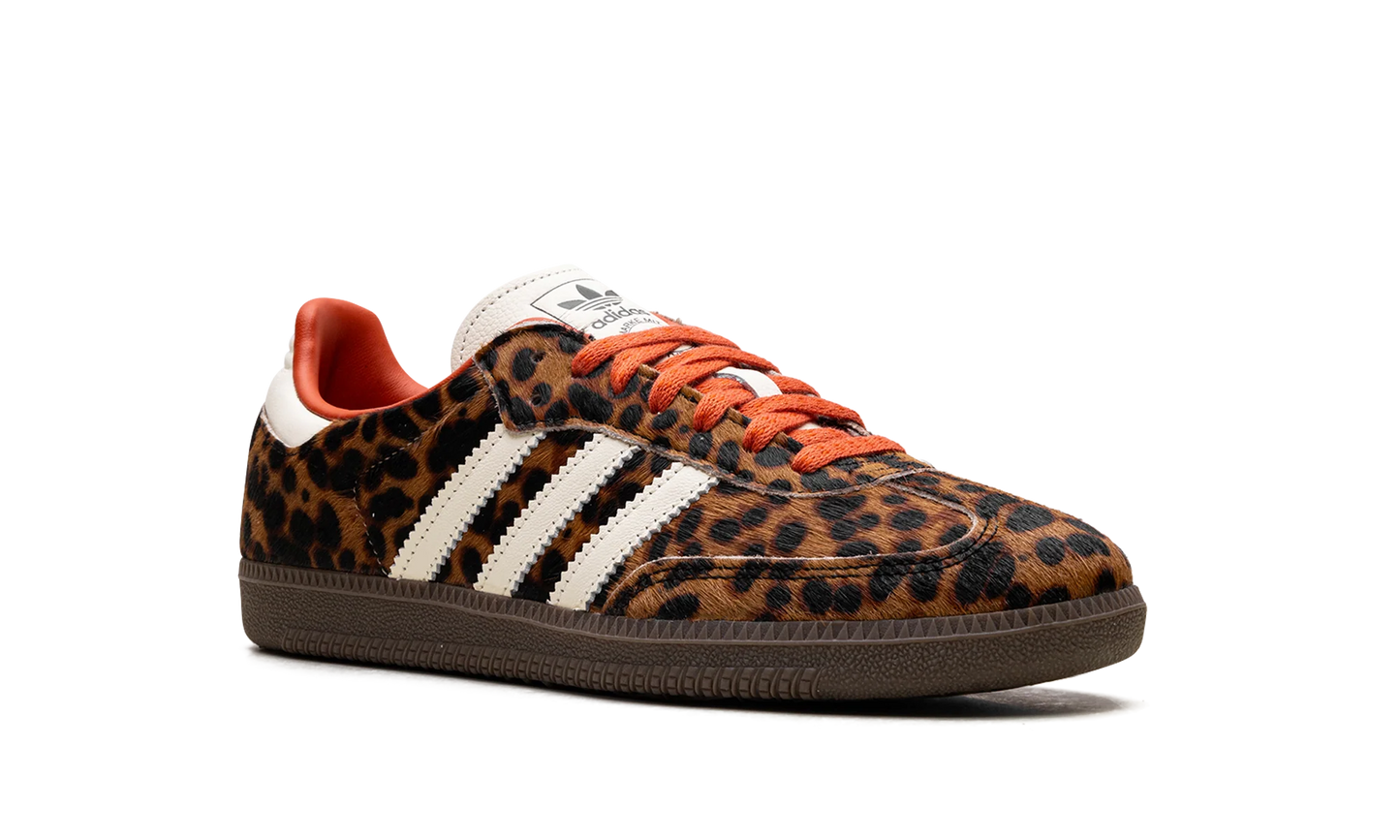 Adidas Samba OG WMNS "Leopard / Cream Orange"