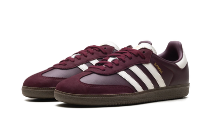 Adidas Samba OG WMNS "Maroon Off White Gum"