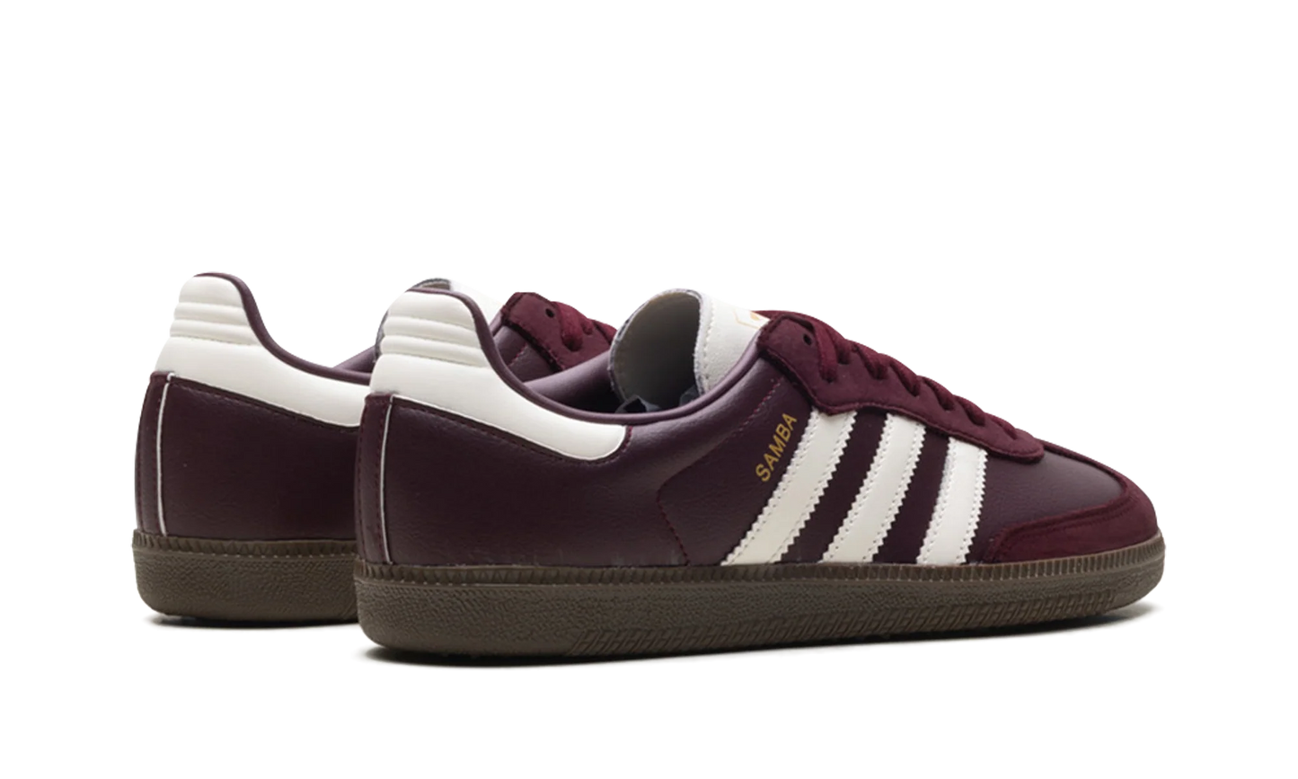 Adidas Samba OG WMNS "Maroon Off White Gum"