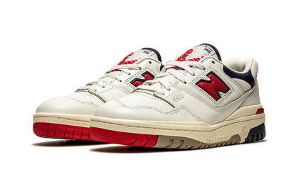 New Balance 550 Aime Leon Dore White Navy Red