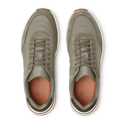 Loro Piana Week End Walk Tobacco Sneaker