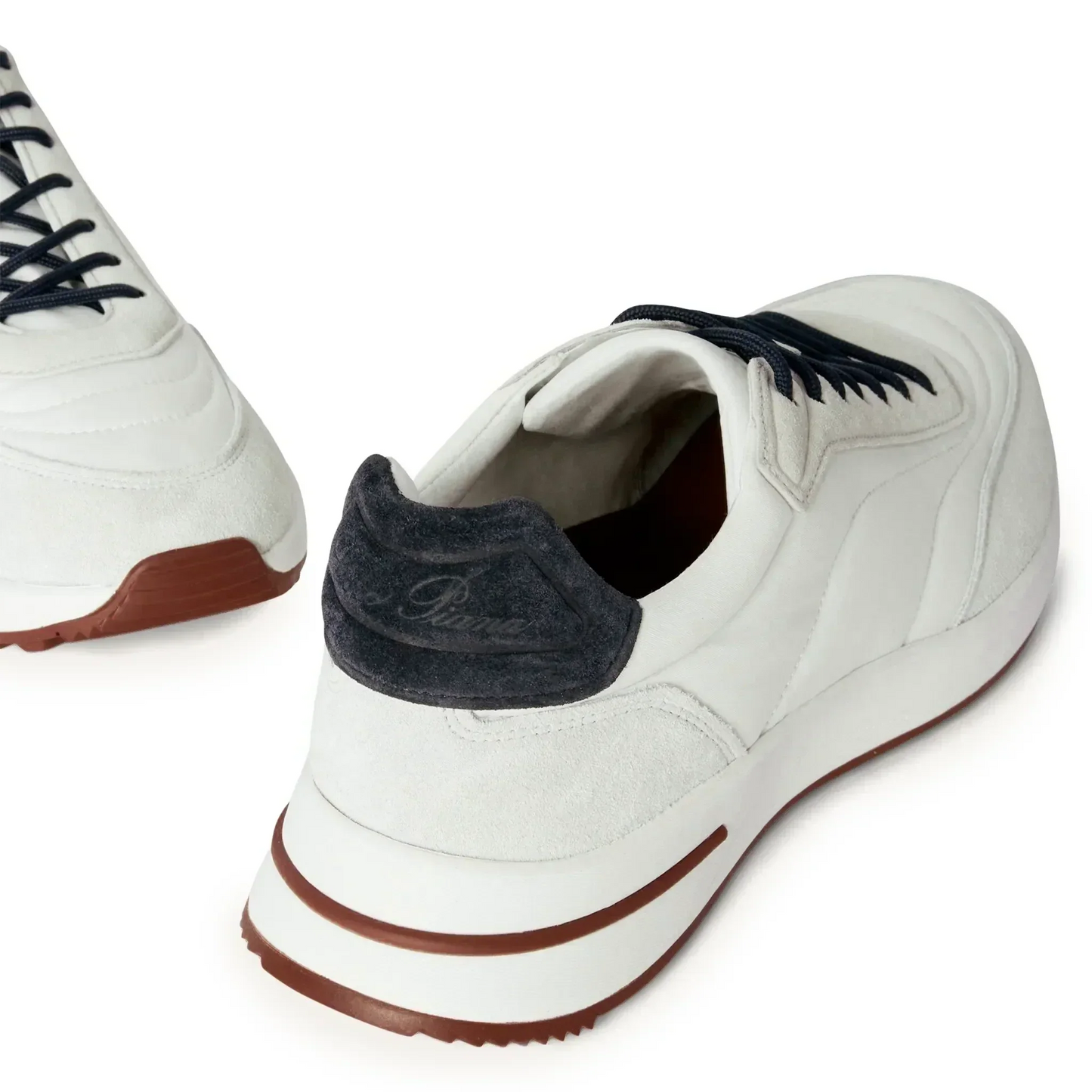 Loro Piana Week End Walk White Sneaker