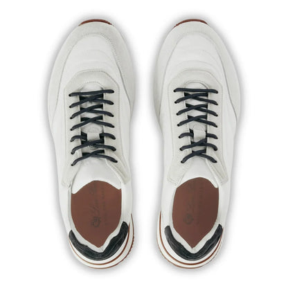 Loro Piana Week End Walk White Sneaker