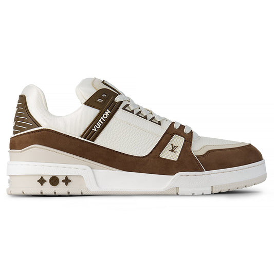 Louis Vuitton LV Trainer Calf Leather Moka Sneaker - Sneakers Multicolor - Legend Milano (photo 1)