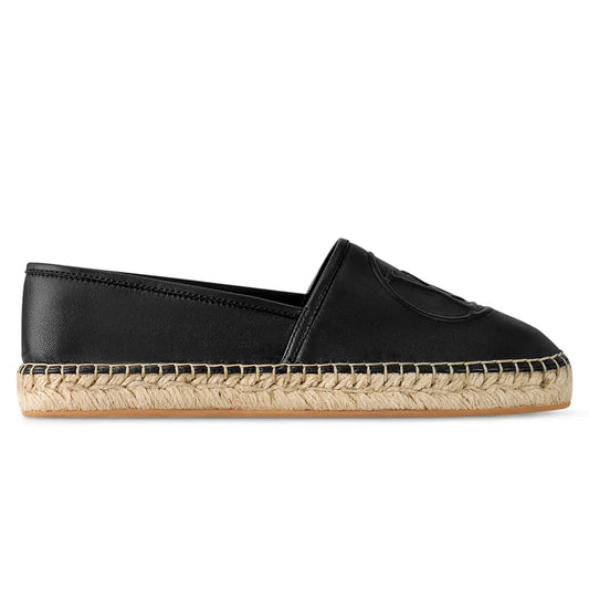 Louis Vuitton Starboard Leather Black Espadrilles - Sneakers Black - Legend Milano (photo 1)