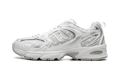 New Balance 530 Silver Metallic Polka Dots