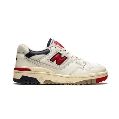 New Balance 550 Aime Leon Dore White Navy Red