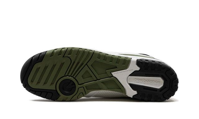 New Balance 550  White / Dark Olivine