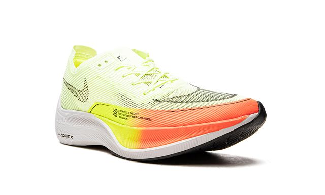 Nike ZoomX Vaporfly Next 2 Barely Volt Hyper Orange