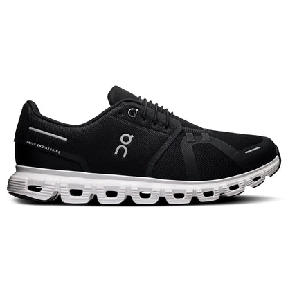 On Running Cloud 6 Black White (W)