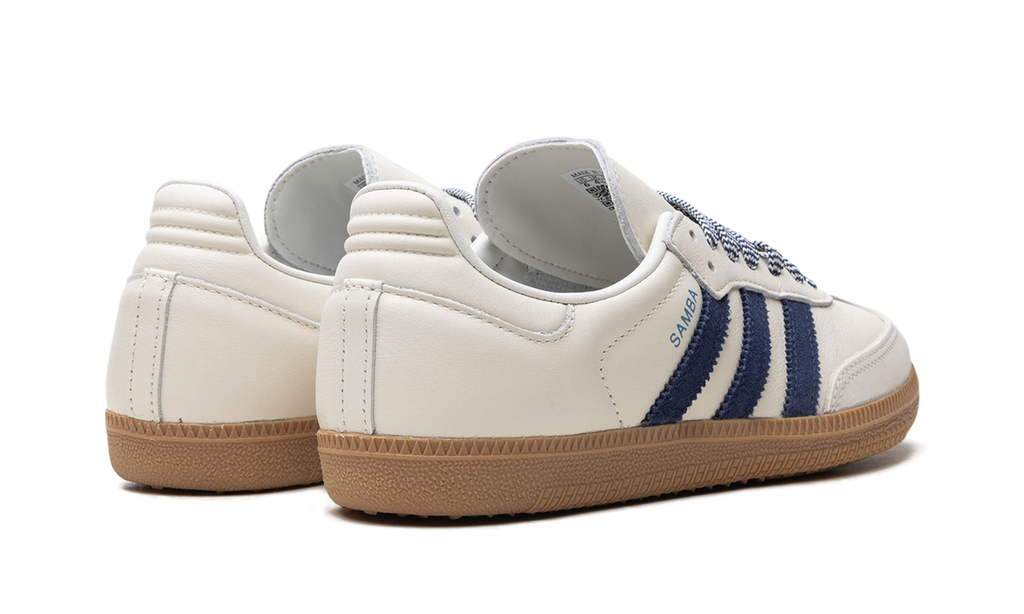 Adidas Samba Off White Dark Blue