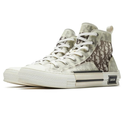 Preloved - Dior B23 Dior Oblique High White Sneaker