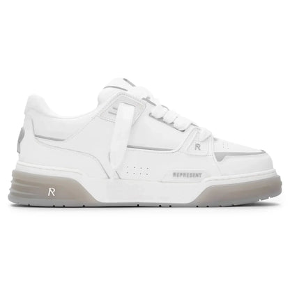 Represent Studio White Grey Sneakers