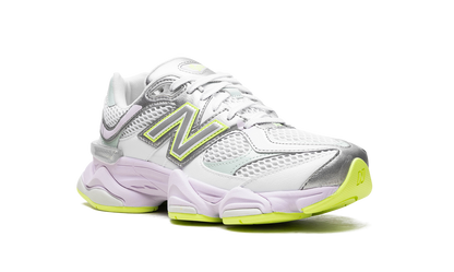 New Balance 9060 White Silver Metalic Taro